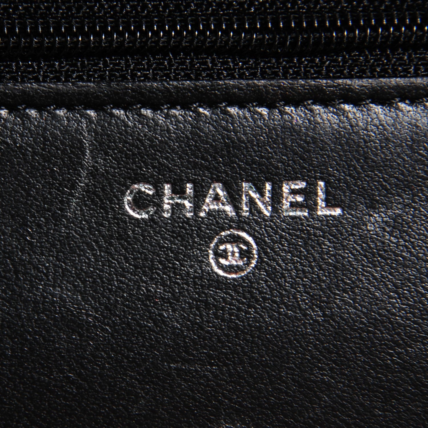 Chanel Lambskin Quilted Wallet on Chain WOC Black 5 of 8