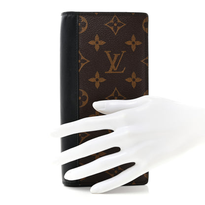 Louis Vuitton Monogram Macassar Brazza Wallet 2 of 12
