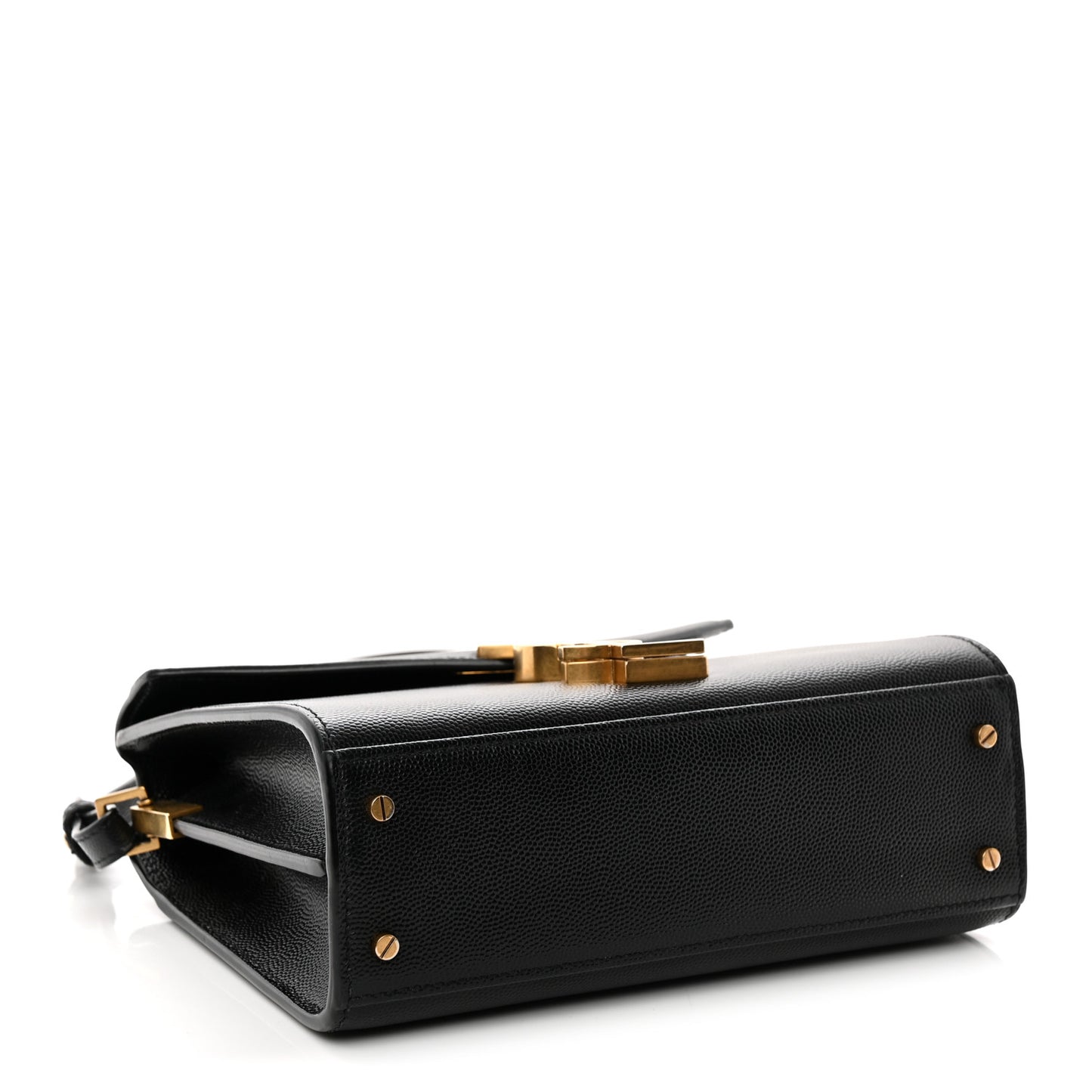 Grain de Poudre Mini Classic Monogram Cassandra Top Handle Black