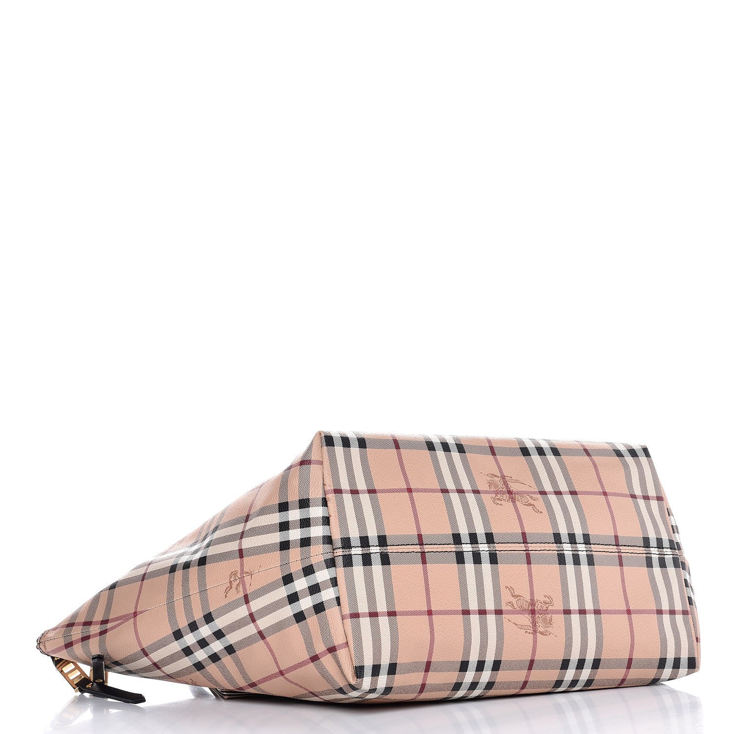 Burberry Haymarket Check Medium Salisbury Tote Black 4 of 8