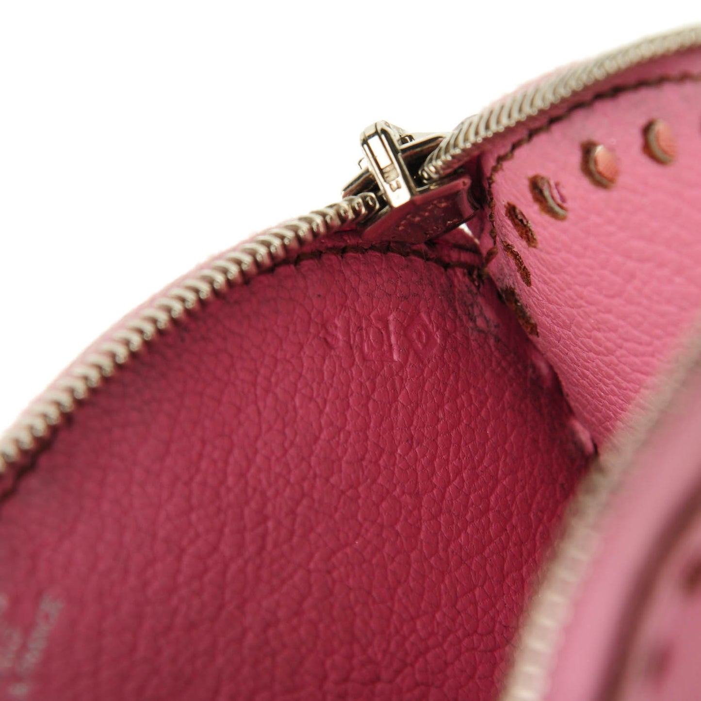 Chevre Mysore Evelyne Coin Purse Pink