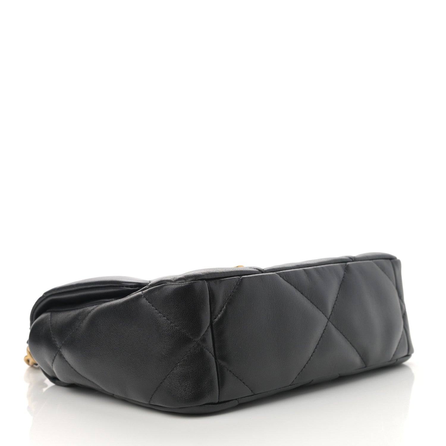 Chanel Lambskin Quilted Medium Chanel 19 Flap Black 4 of 9