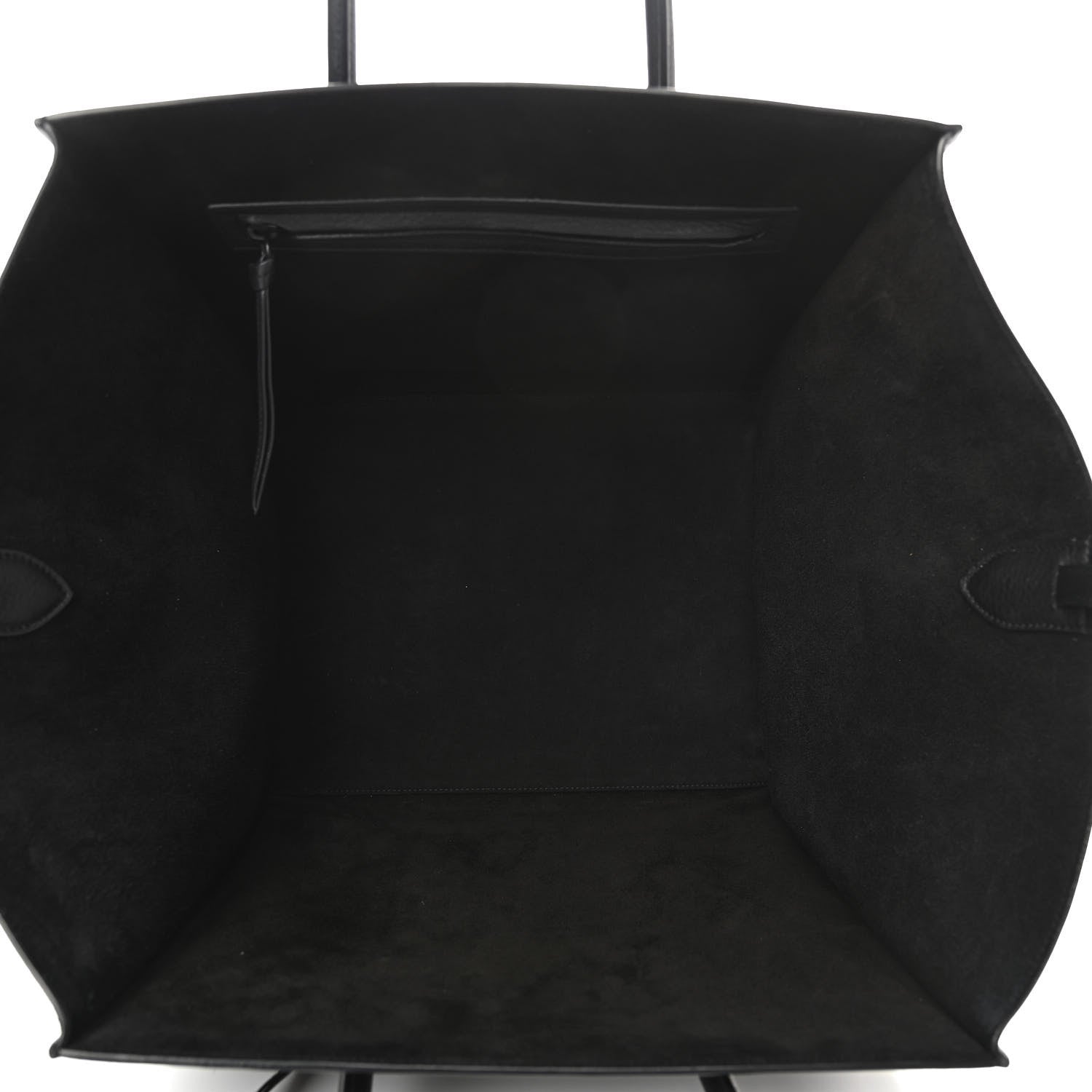 Celine Supple Calfskin Medium Phantom Luggage Black 5 of 9