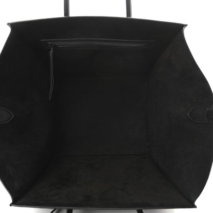 Celine Supple Calfskin Medium Phantom Luggage Black 5 of 9