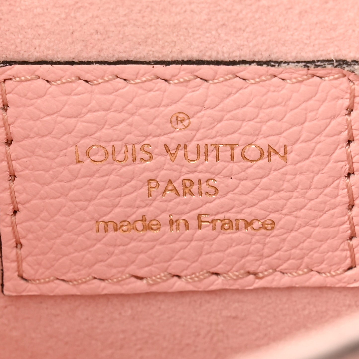 Grained Calfskin Lockme Tender Rose Water