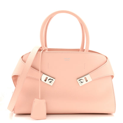 Salvatore Ferragamo Calfskin Medium Hug Bag Pink Pink 1 of 10