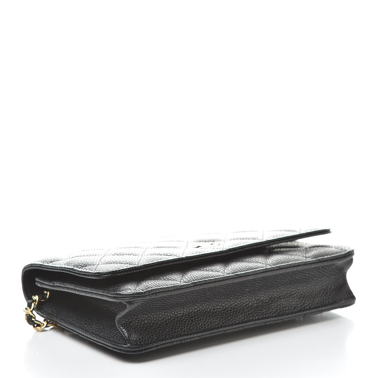 Chanel Caviar Quilted Wallet On Chain WOC Black 4 of 11