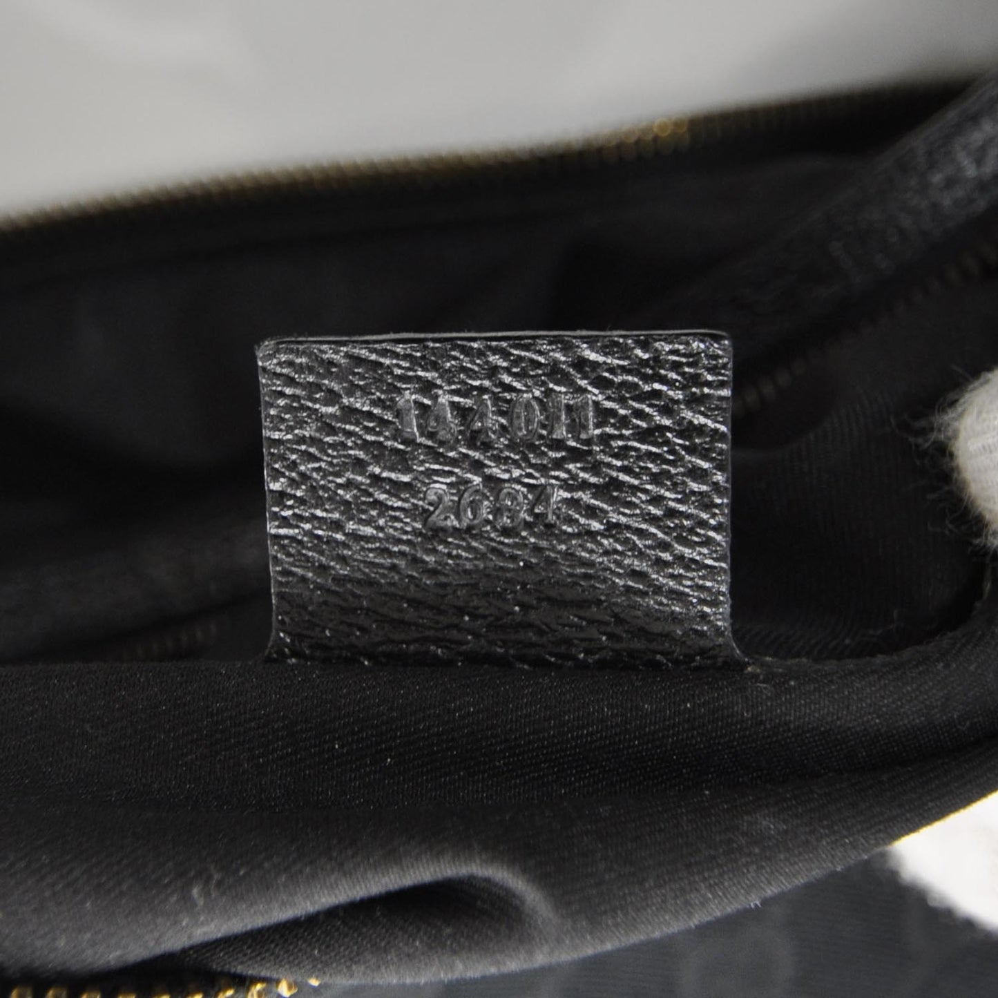 Monogram Studded Shoulder Bag Black