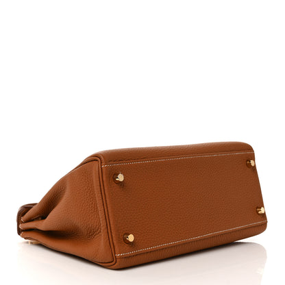 Hermes Togo Kelly Retourne 28 Gold 4 of 8