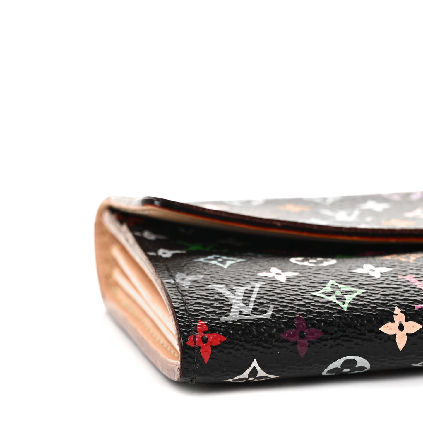 Monogram Multicolor Sarah Wallet Black