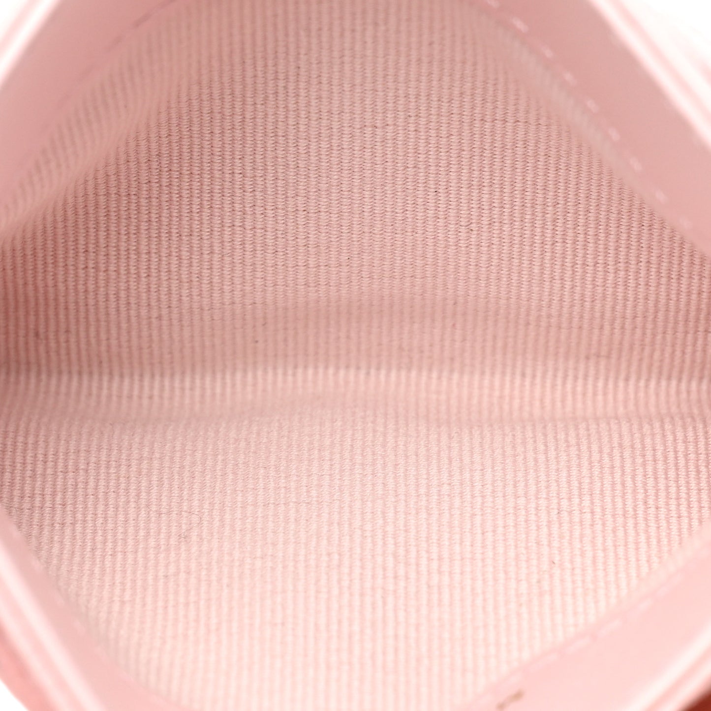 Caviar Quilted Card Holder Light Pink
