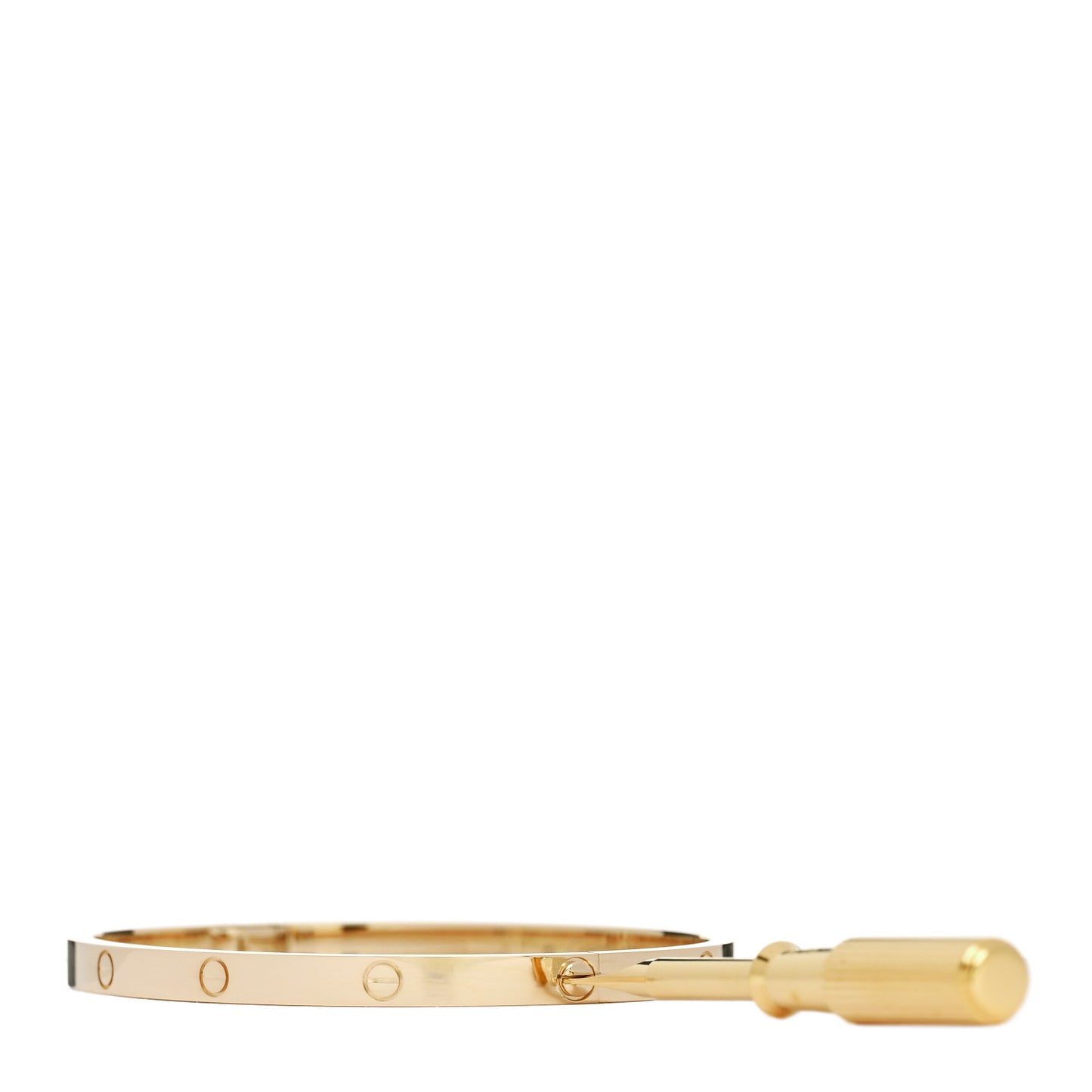 18K Yellow Gold Small LOVE Bracelet 16