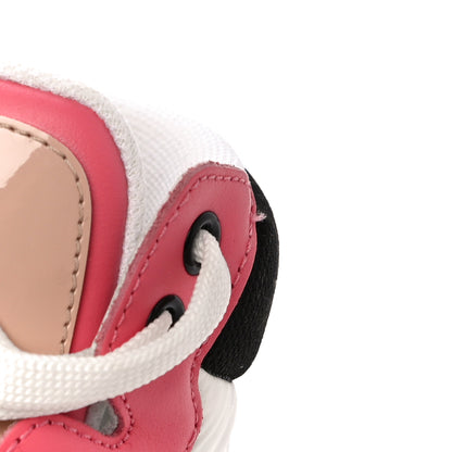 Christian Dior Nylon Calfskin Womens D-Player High Top Sneakers 39 Pink 14 of 14
