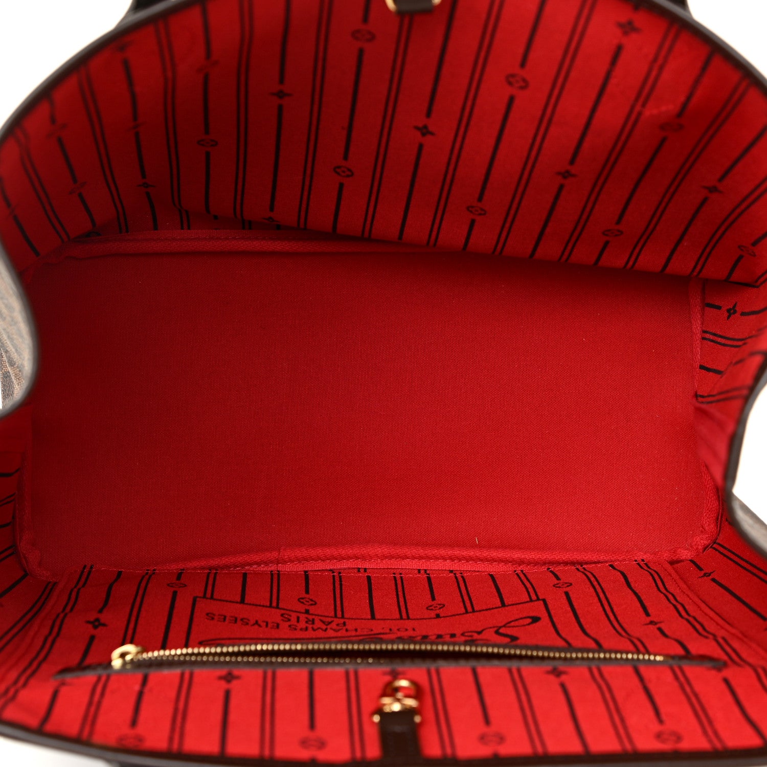 Louis Vuitton Damier Ebene Neverfull MM 5 of 10
