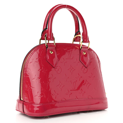 Louis Vuitton Vernis Alma BB Rose Indien 2 of 9
