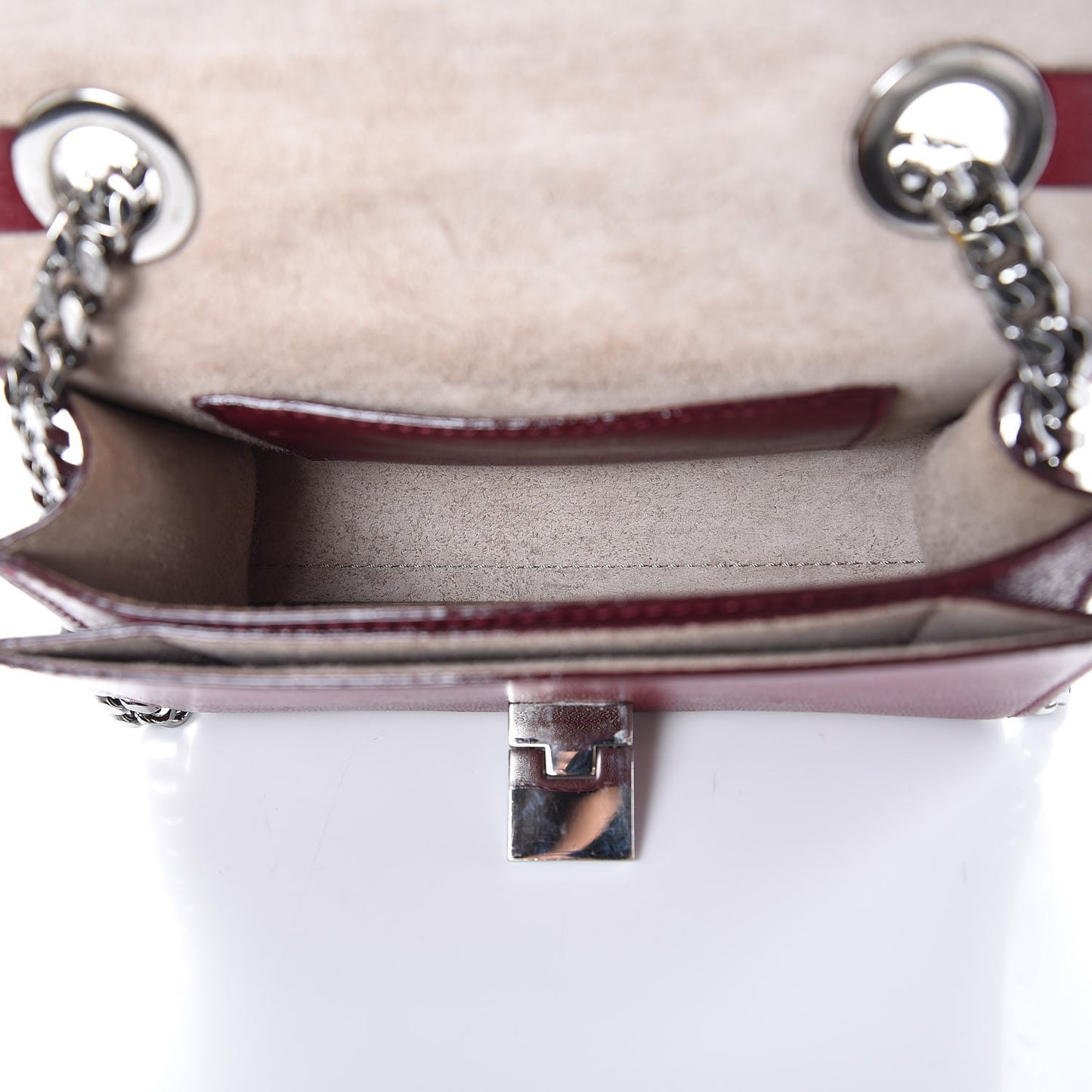Soft Grainy Goatskin Mini Rebel Crossbody Pomerol