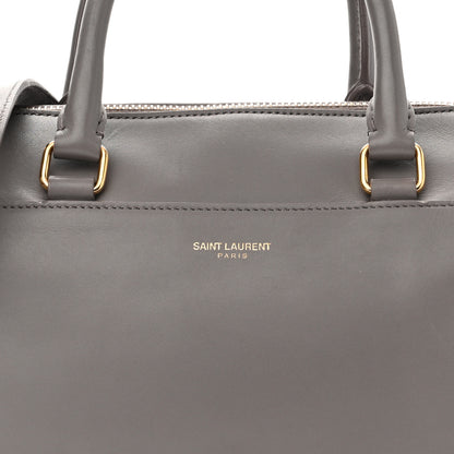 Saint Laurent Calfskin Classic Baby Duffle Fog 10 of 12