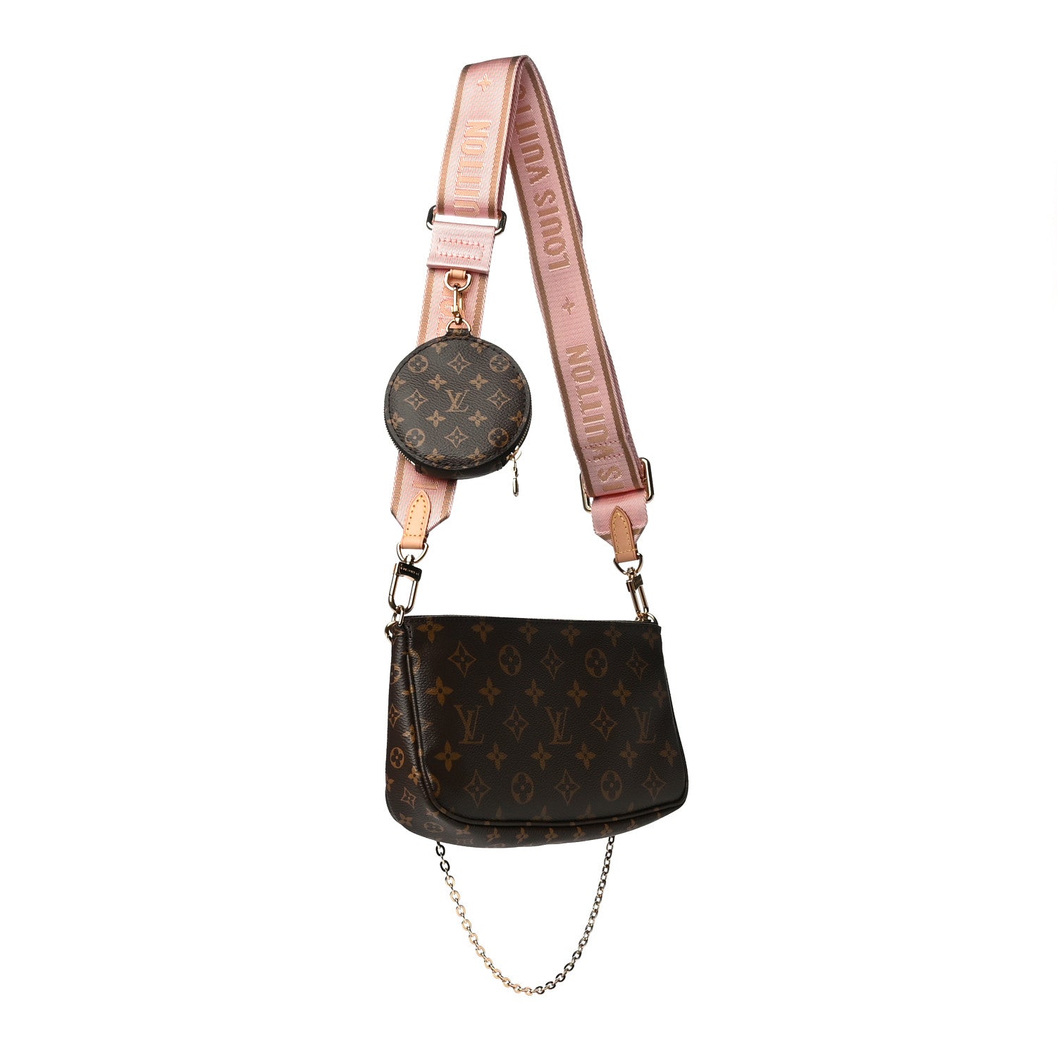 Louis Vuitton Monogram Multi Pochette Accessories Rose Clair 3 of 10