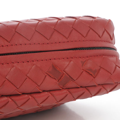 Bottega Veneta Nappa Intrecciato Mini Chain Messenger Red 8 of 8