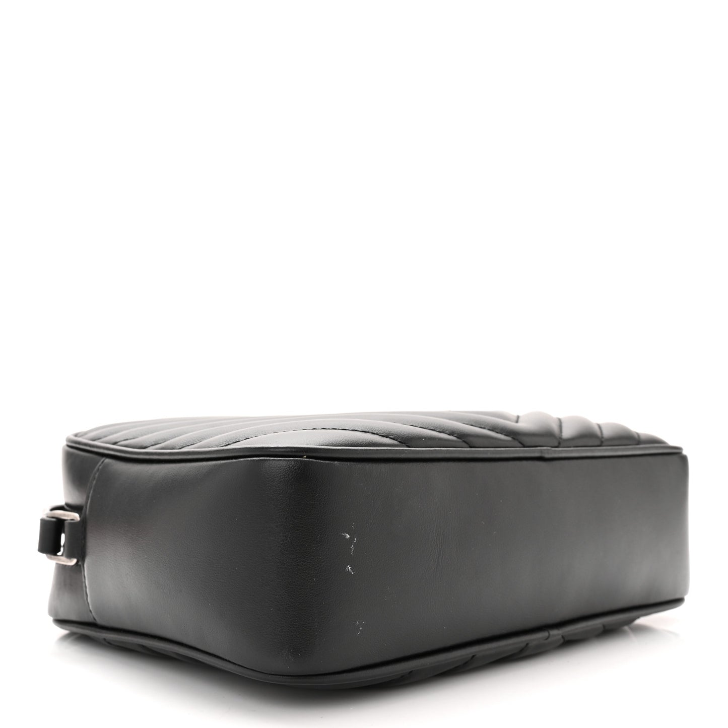 Calfskin Matelasse Monogram Lou Camera Bag Black