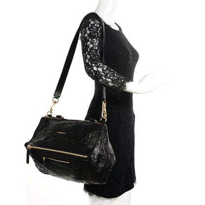 Givenchy Tumbled Sheepskin Medium Pandora Black 2 of 8