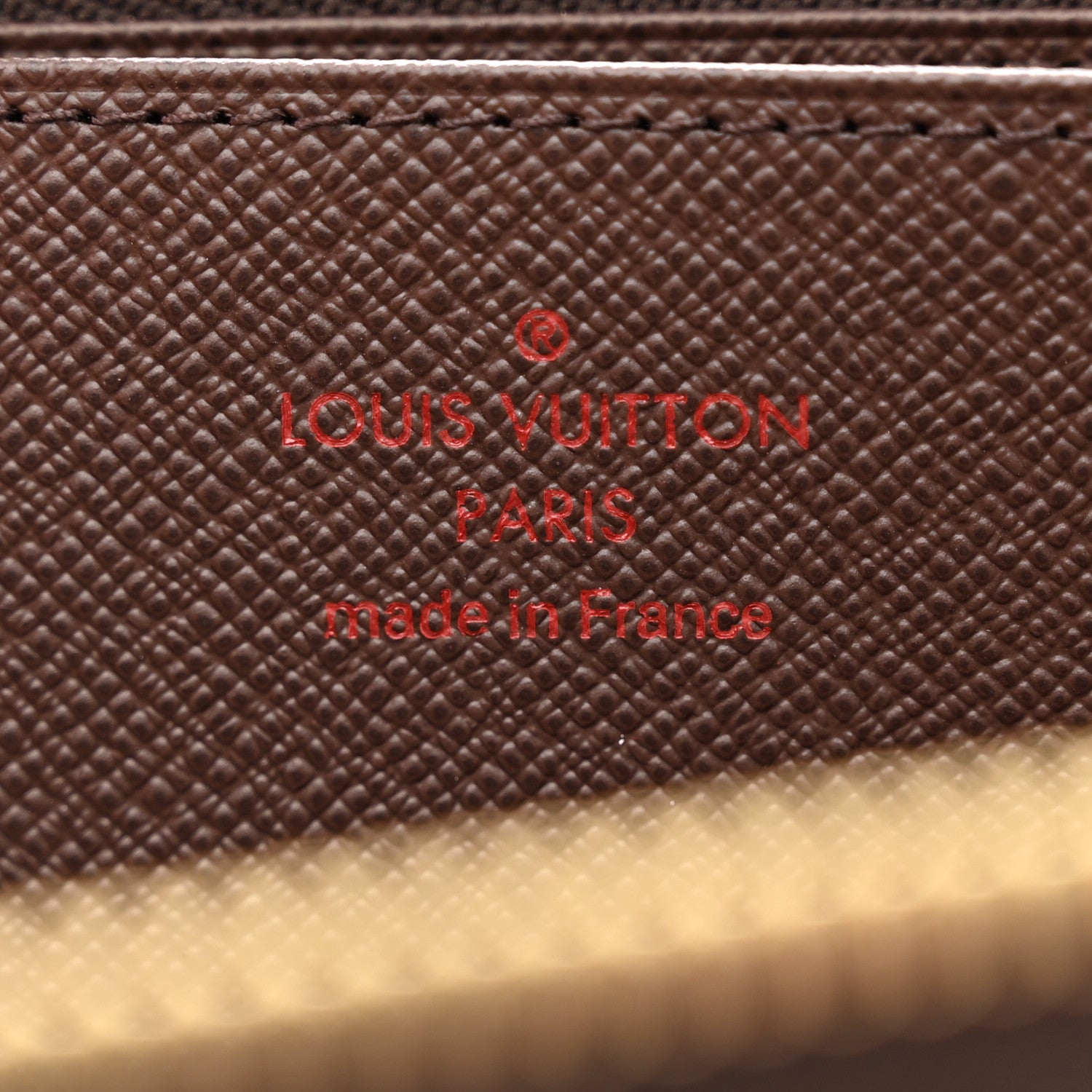 Louis Vuitton Damier Ebene Zippy Wallet 6 of 6