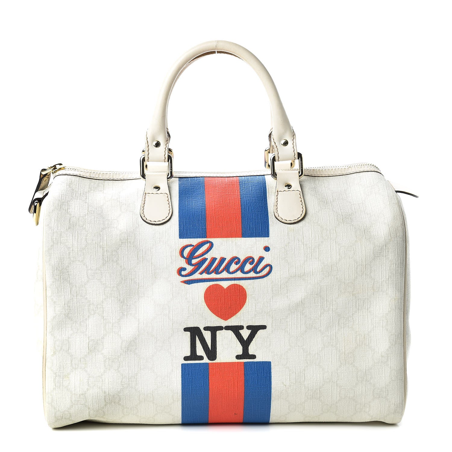 Gucci GG Plus Monogram Loves New York Medium Joy Boston 1 of 12