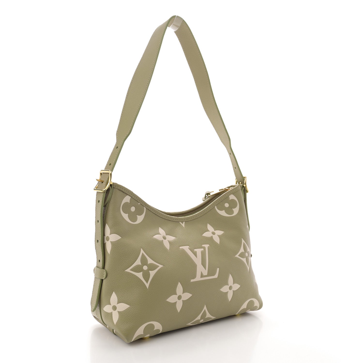 Louis Vuitton Empreinte Monogram Giant CarryAll PM Khaki Creme 4 of 10