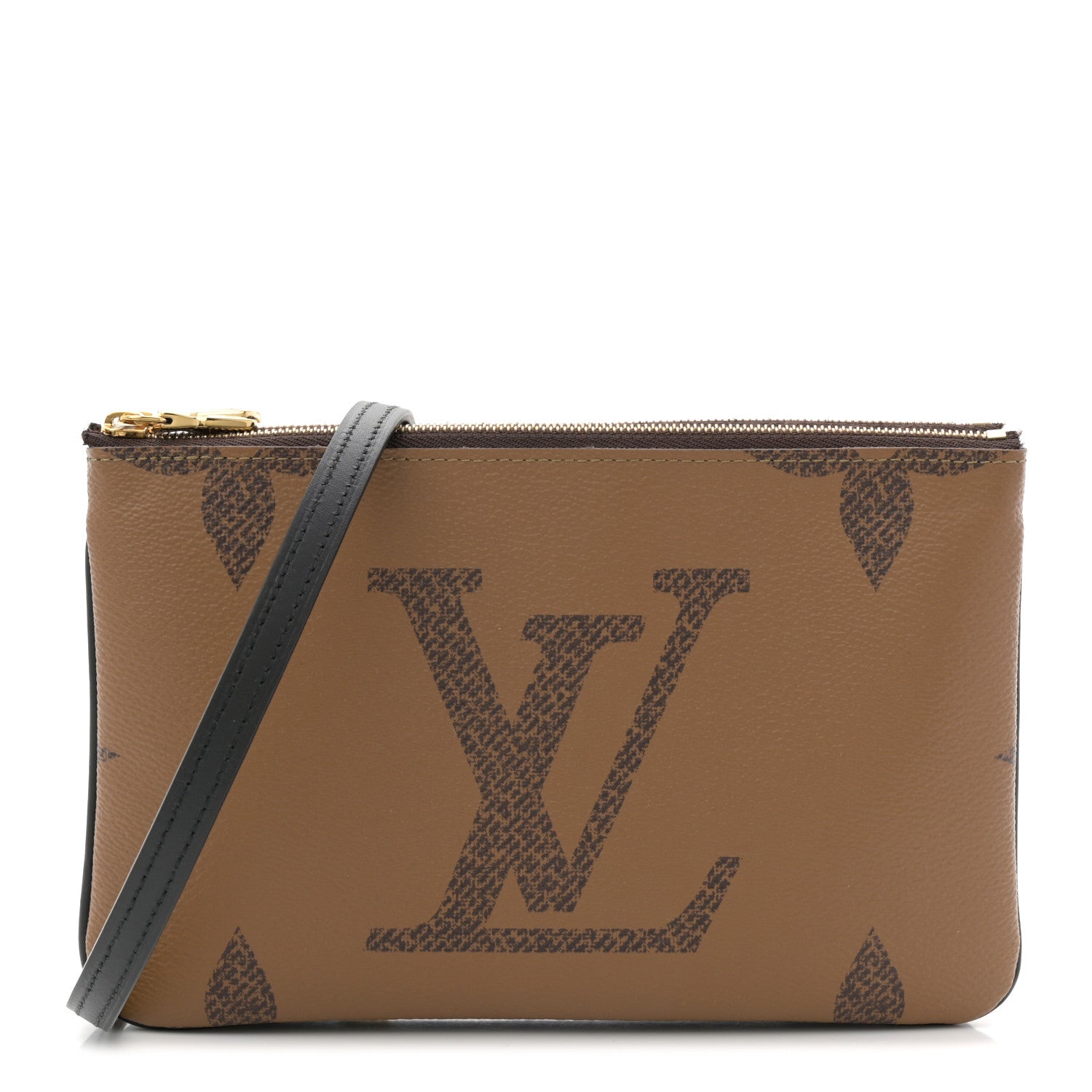 Louis Vuitton Reverse Monogram Giant Double Zip Pochette 1 of 11