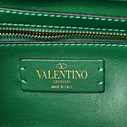 Valentino Garavani Nappa Large Roman Stud Shoulder Bag Jungle 6 of 9