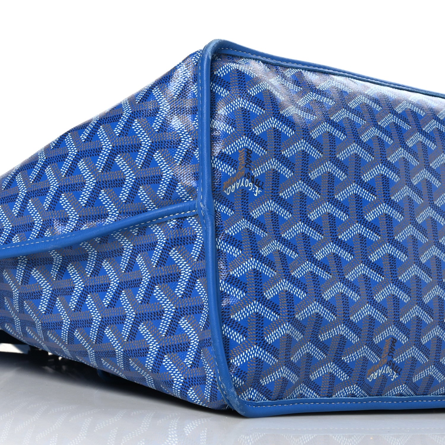 Goyard Goyardine Reversible Anjou GM Sky Blue 10 of 17