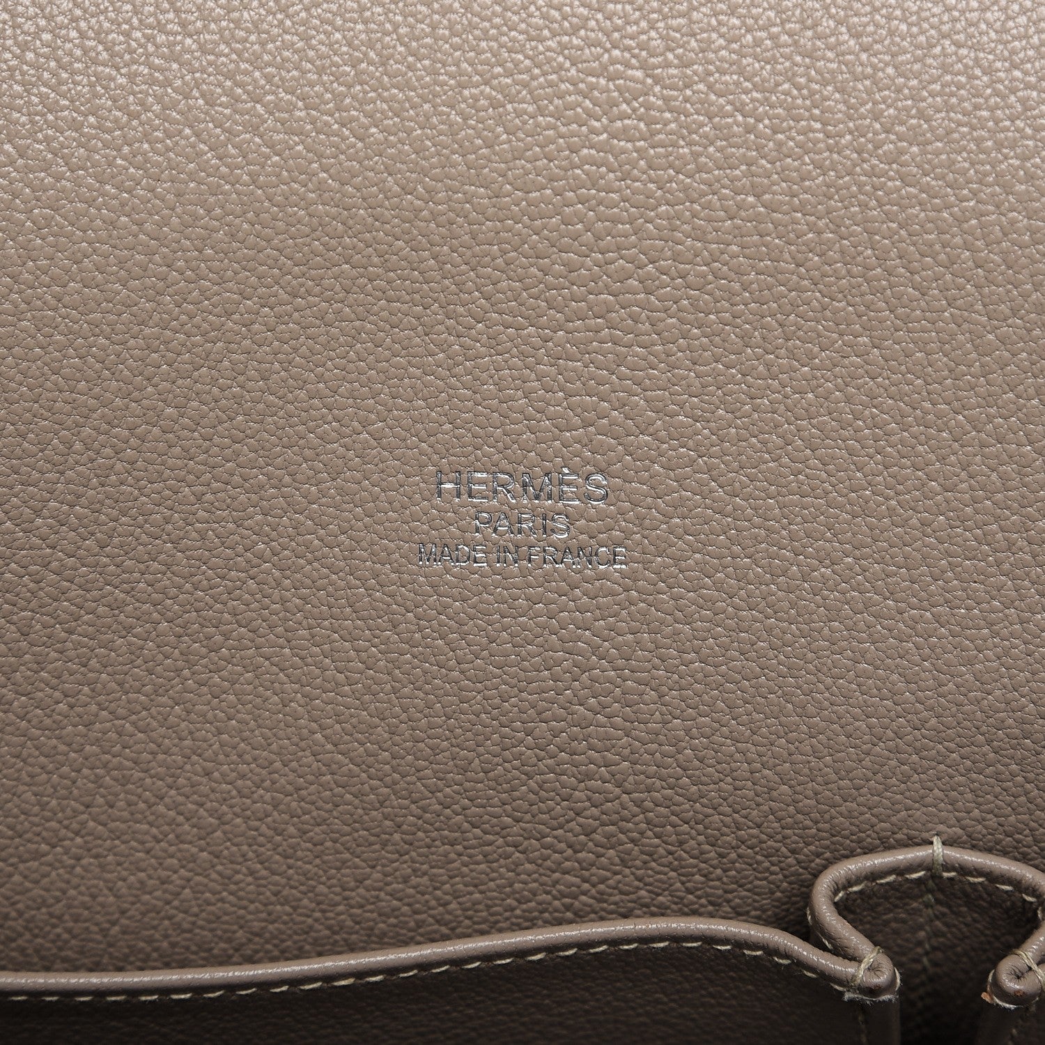 Hermes Taurillon Clemence Jypsiere 34 Gris Tourterelle 6 of 12