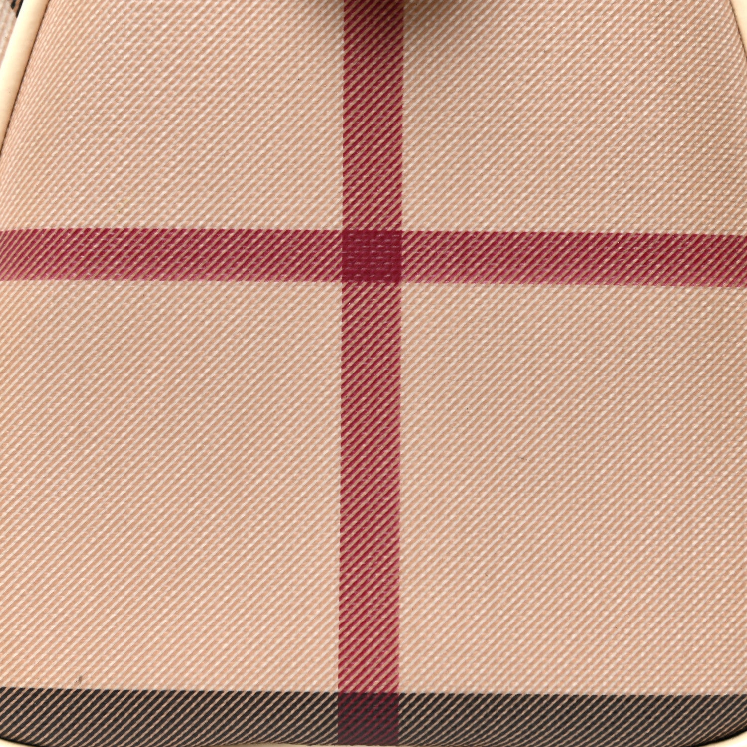 Burberry Supernova Check Patent Mini Chester Bowling Bag White 17 of 24