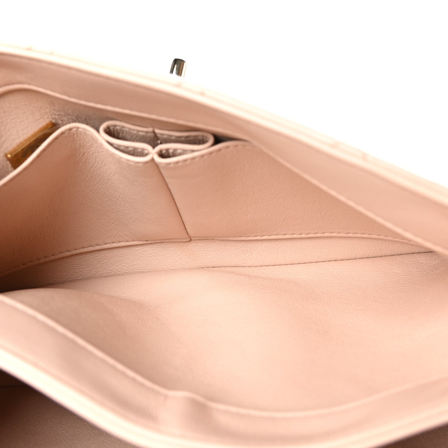 Lambskin Quilted Small Trendy CC Flap Dual Handle Bag Light Pink