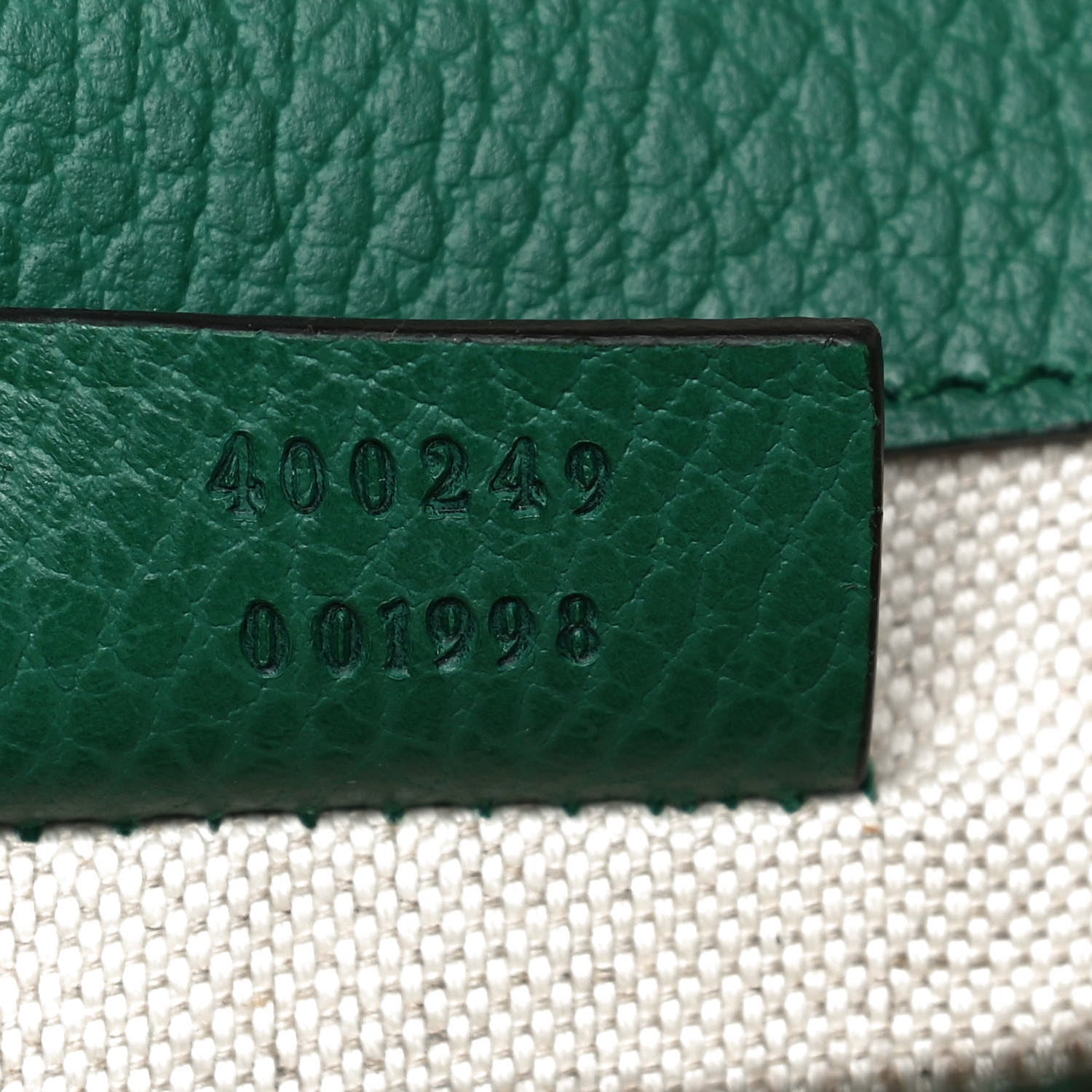 Gucci Pebbled Calfskin Small Dionysus Shoulder Bag Emerald 8 of 14