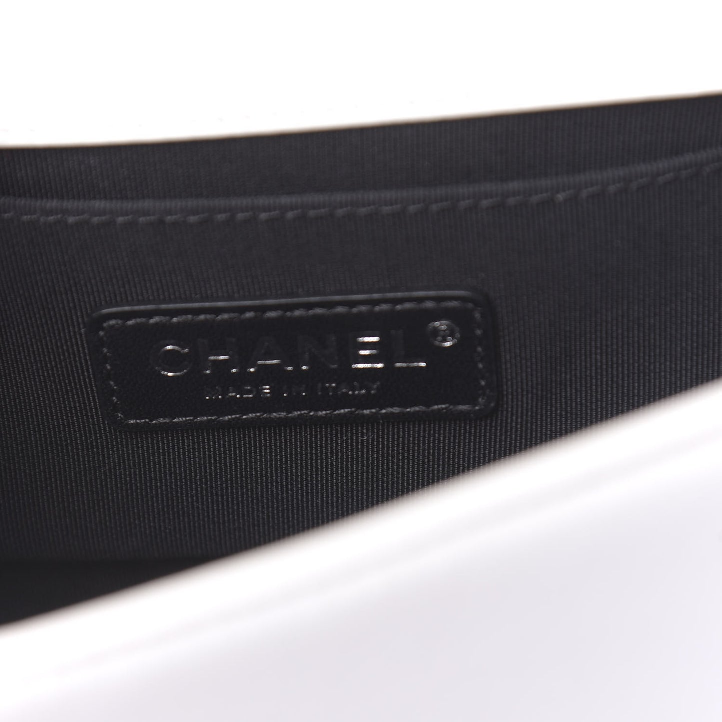 Lambskin Small Boy Flap So Black