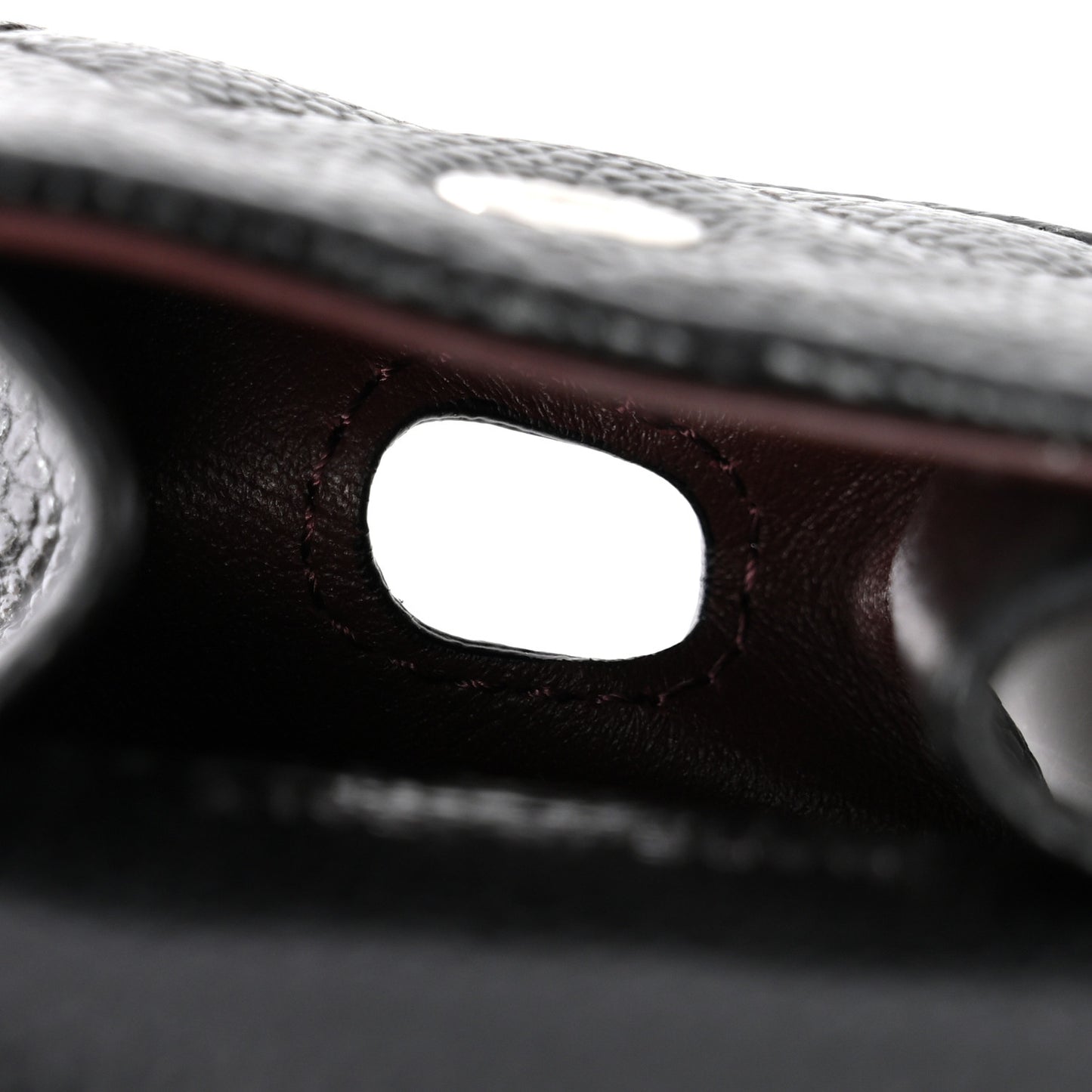 Caviar Quilted Airpods Pro Case Black