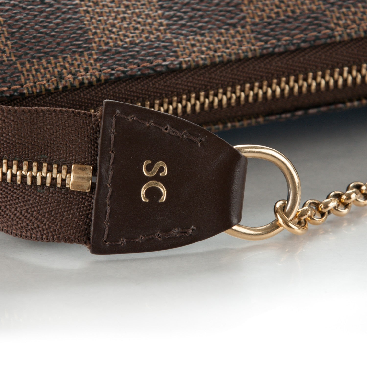 Louis Vuitton Damier Ebene Eva Clutch 6 of 7