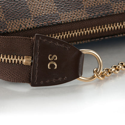 Louis Vuitton Damier Ebene Eva Clutch 6 of 7