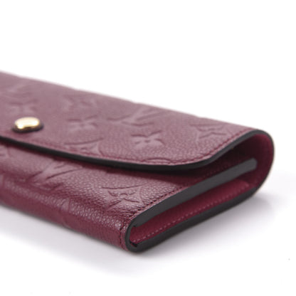 Louis Vuitton Empreinte Emilie Wallet Raisin 8 of 10
