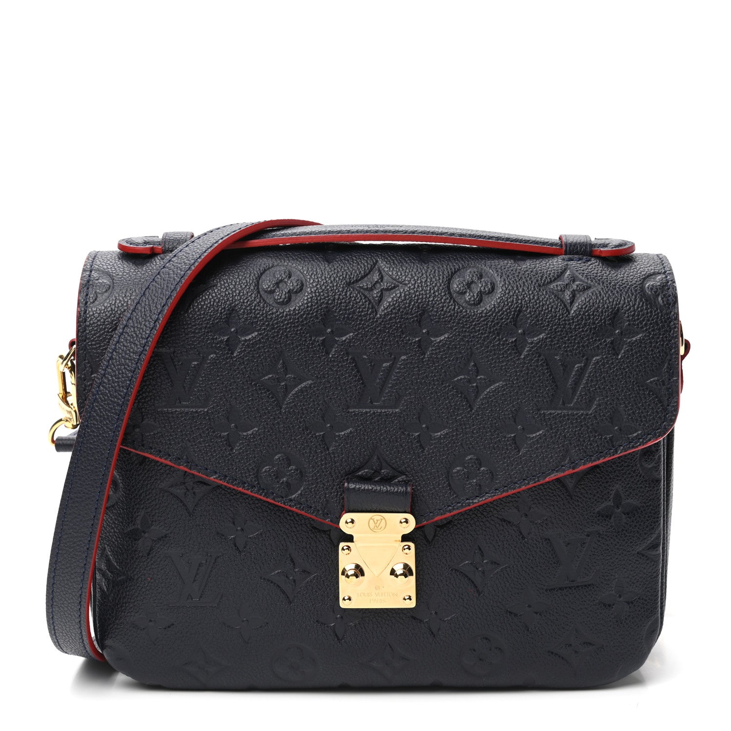 Louis Vuitton Empreinte Pochette Metis Marine Rouge 1 of 9