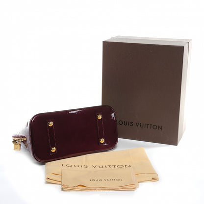 Louis Vuitton Vernis Alma PM Rouge Fauviste 5 of 8