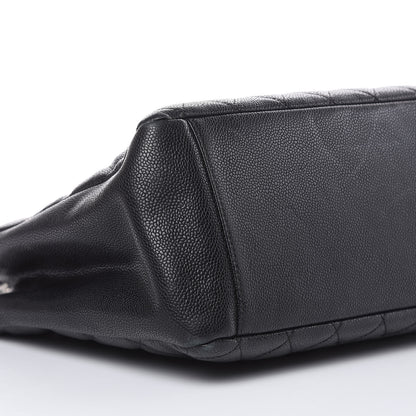 Chanel Caviar Quilted Grand Shopping Tote GST Black 8 of 17
