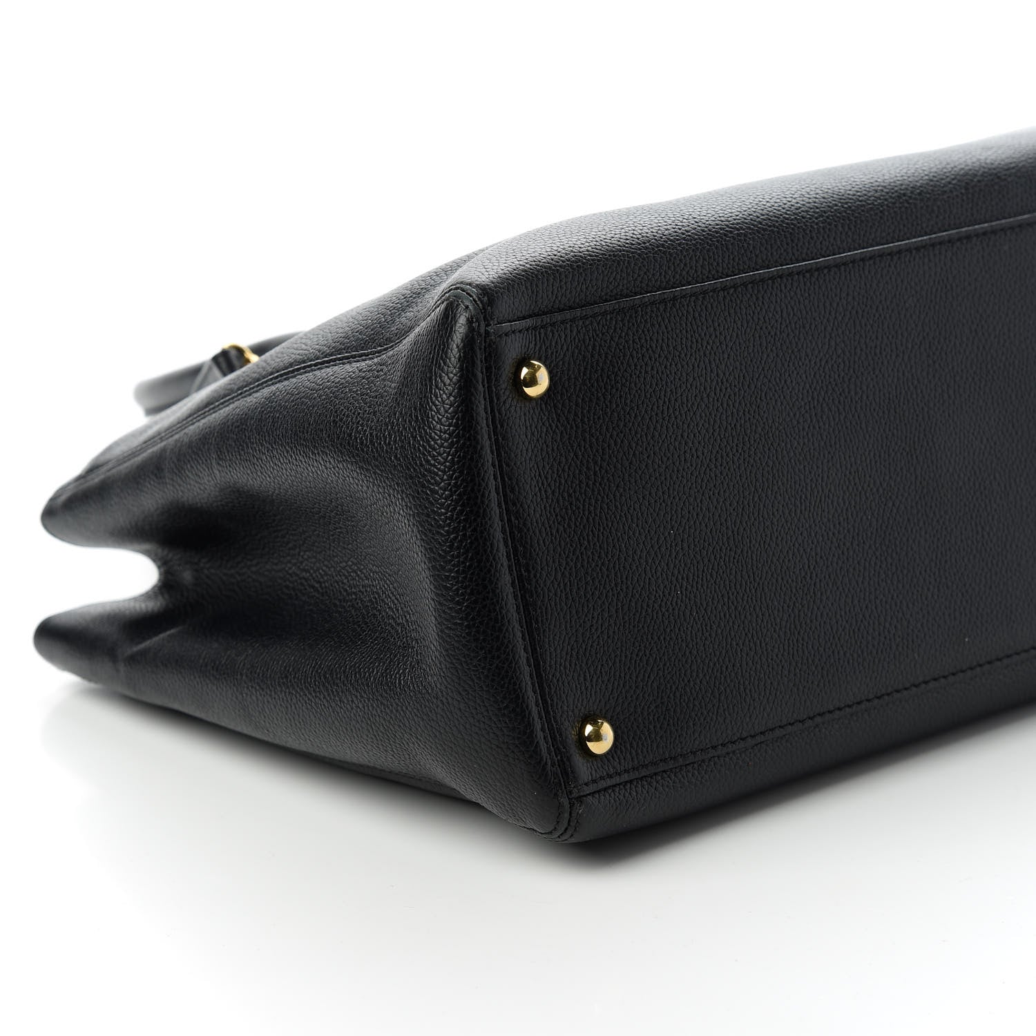 Chanel Calfskin Cerf Executive Shopper Tote Black 6 of 11