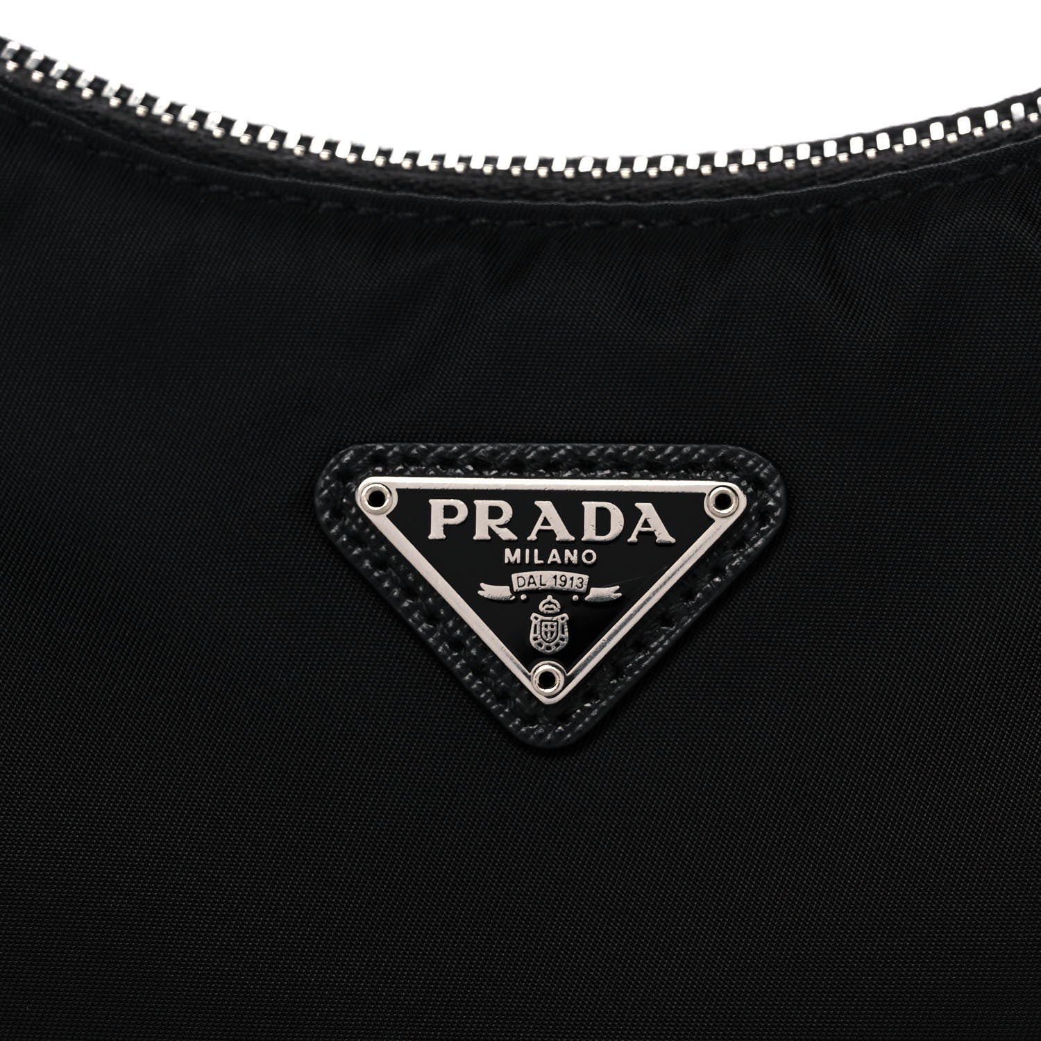 Prada Nylon Re-Edition 2005 Shoulder Bag Black 9 of 13