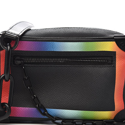 Louis Vuitton Taiga Rainbow Mini Soft Trunk Black 14 of 14