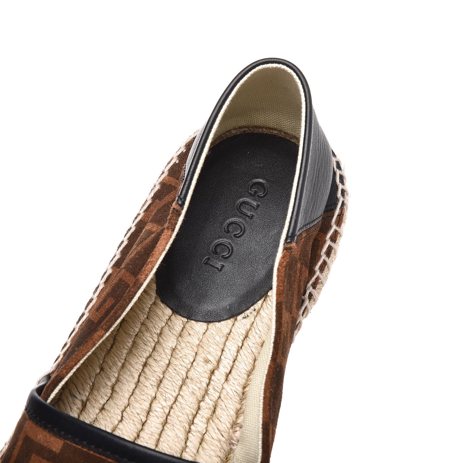 Gucci Suede Square G Mens Espadrilles 7 Sigaro 6 of 9