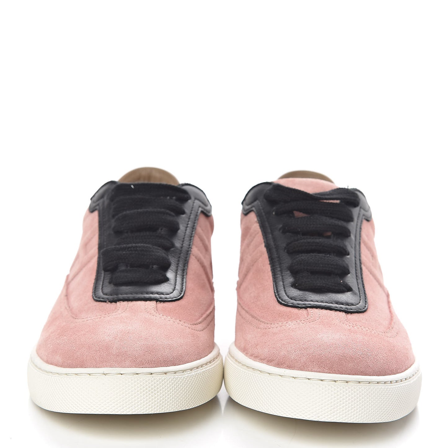 Swift Calfskin Velours Womens Quicker Sneakers 37.5 Grenat Black