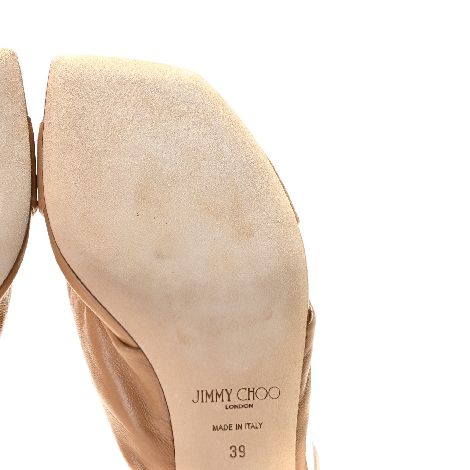 Jimmy Choo Nappa Avenue 50 Mules 39 Caramel 9 of 15