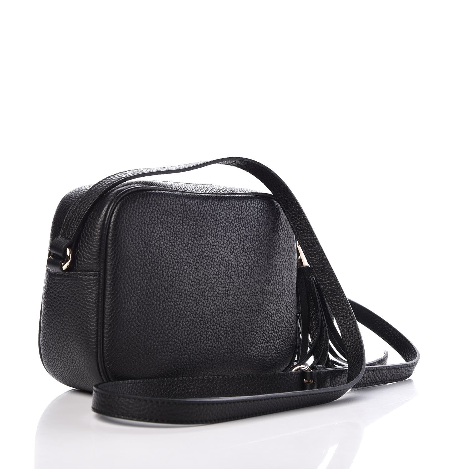 Gucci Pebbled Calfskin Small Soho Disco Bag Black 3 of 8